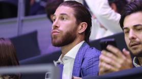 Sergio Ramos en un partido de la Copa Davis. Fuente: Europa Press.