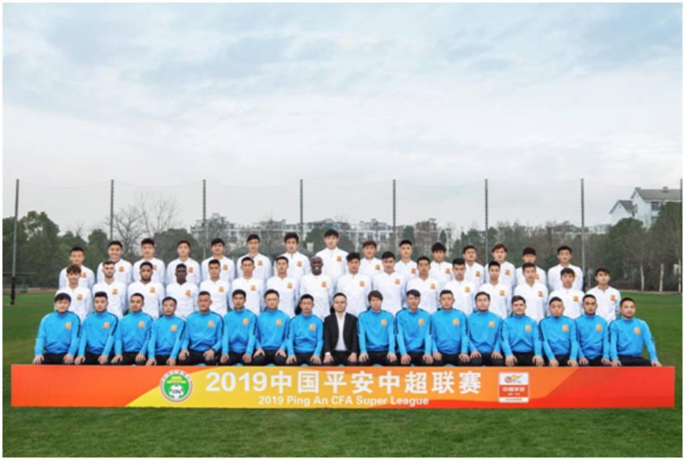 Plantilla Wuhan Zall. Fuente: CSL.