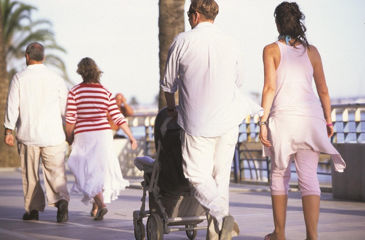 Turistas en la Costa del Sol 