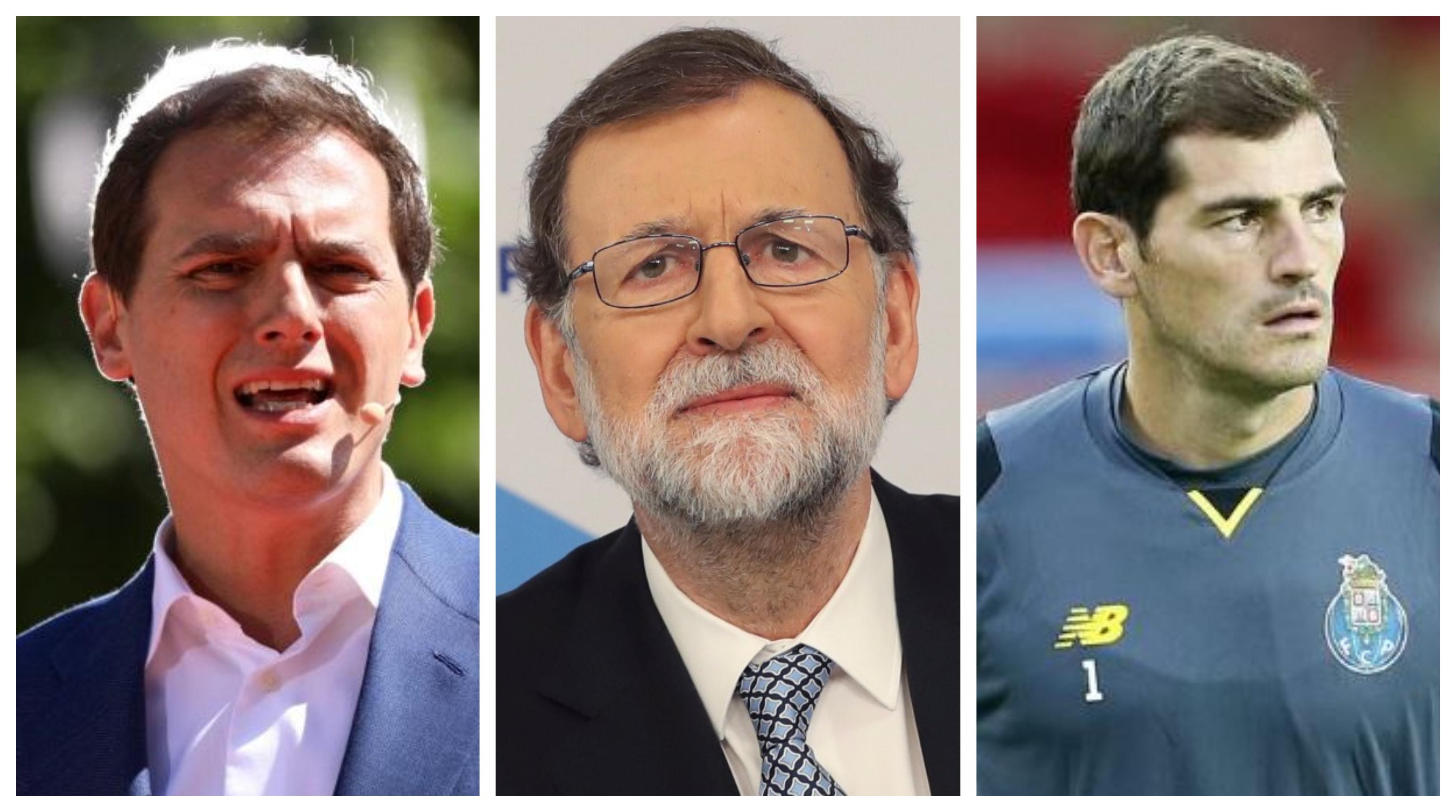Albert Rivera, Mariano Rajoy e Iker Casillas han sonado como candidatos a las elecciones de la Federación de Fúbol