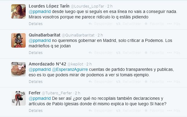 El PP de Madrid se echa a Twitter para 'desenmascarar' a Pablo Iglesias