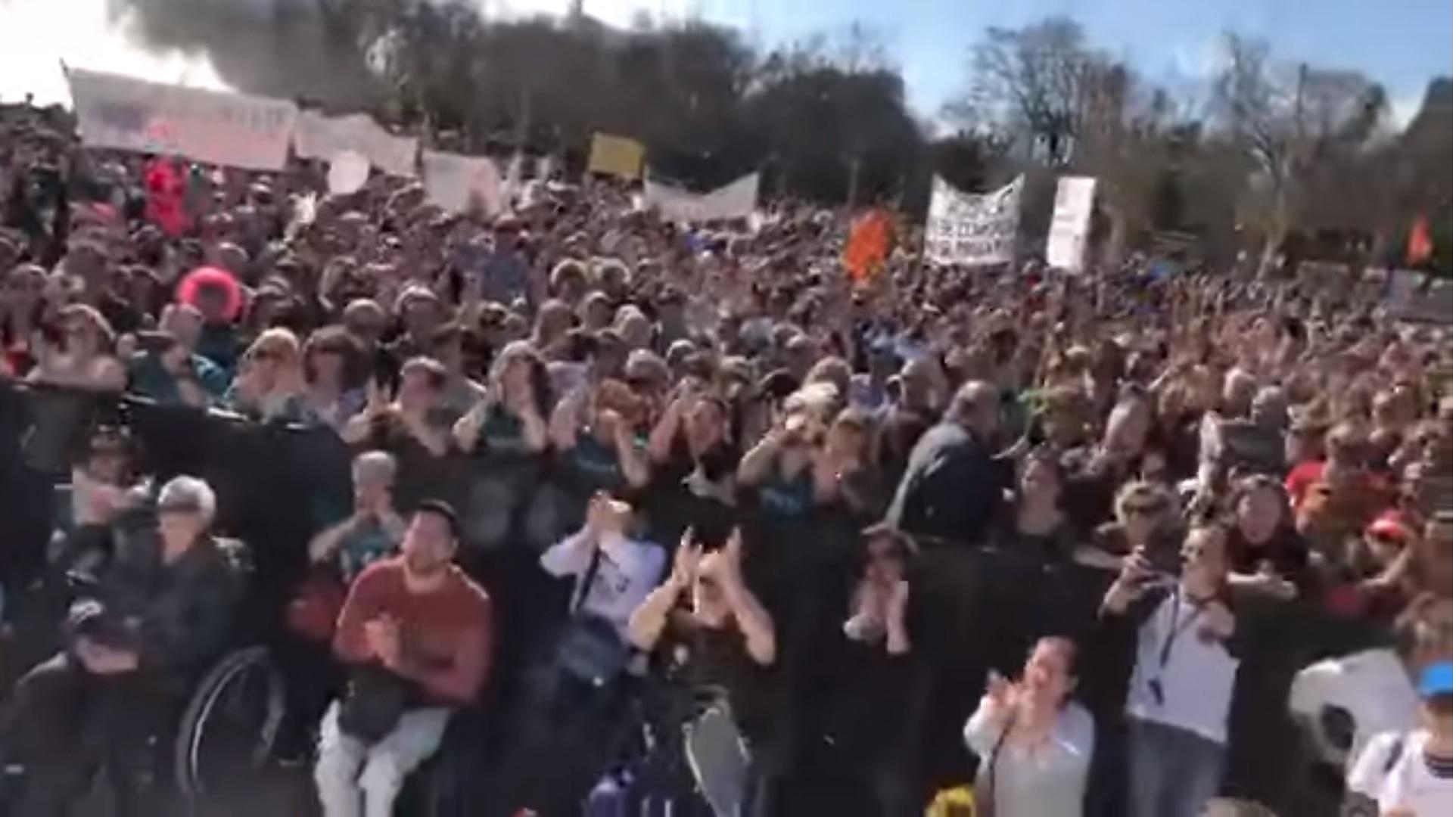 Manifestación de Justicia por la Sanidad