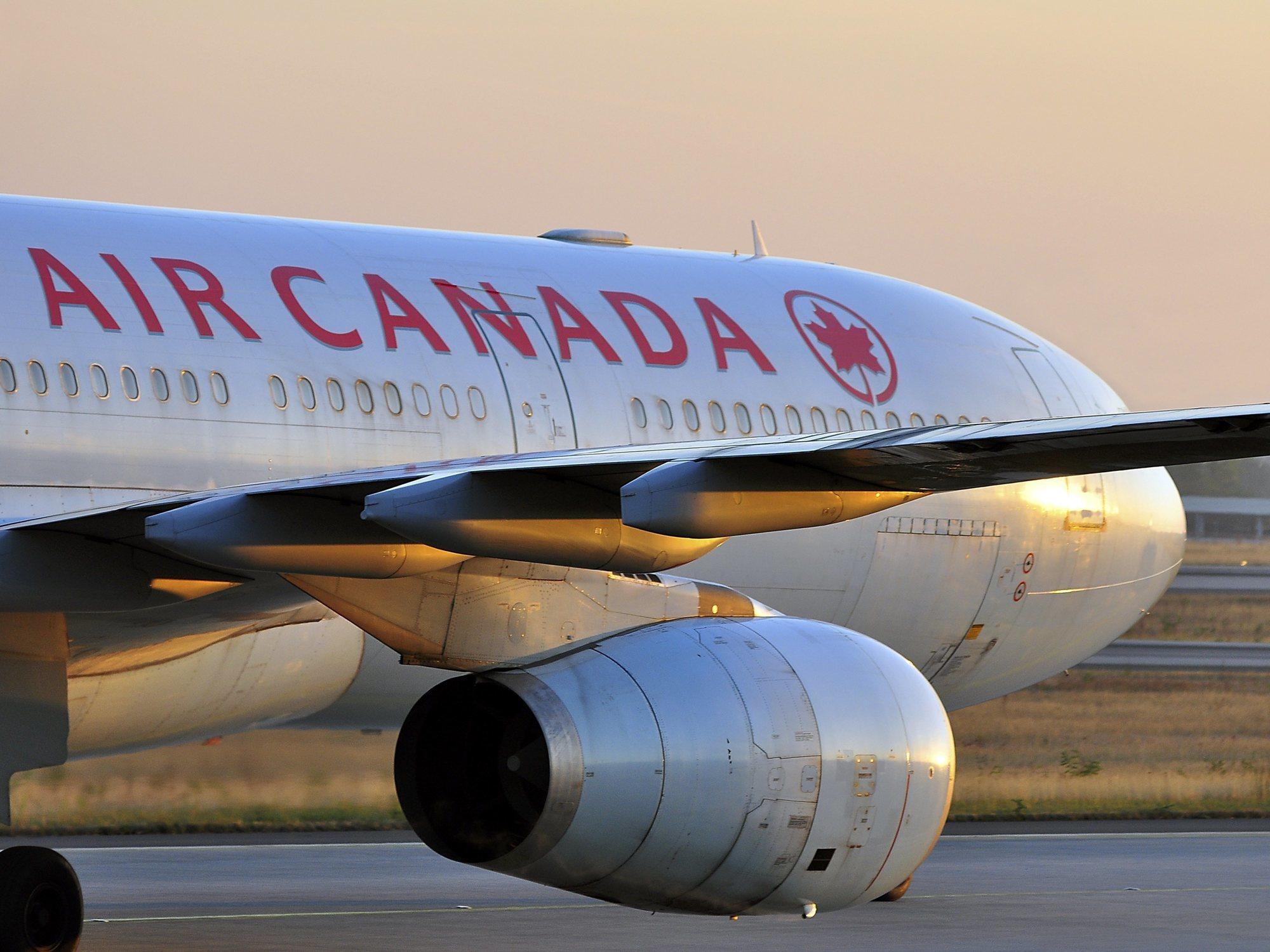 Avión de Air Canada