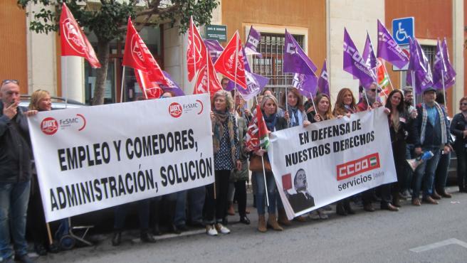 Sindicatos exigen a la Junta que actúe en los comedores de los colegios andaluces. Europa Press.