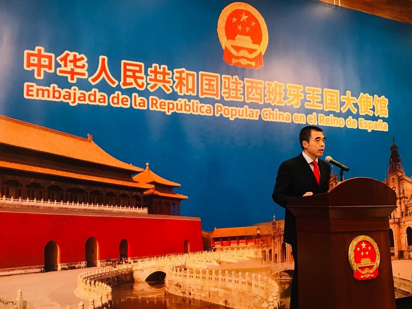 Yao Fei, encargado de Negocios de la Embajada de China en España