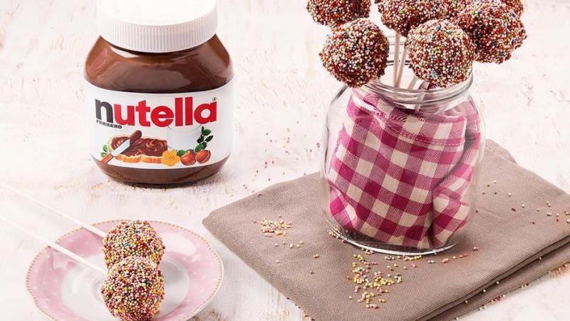 cake pops con nutella