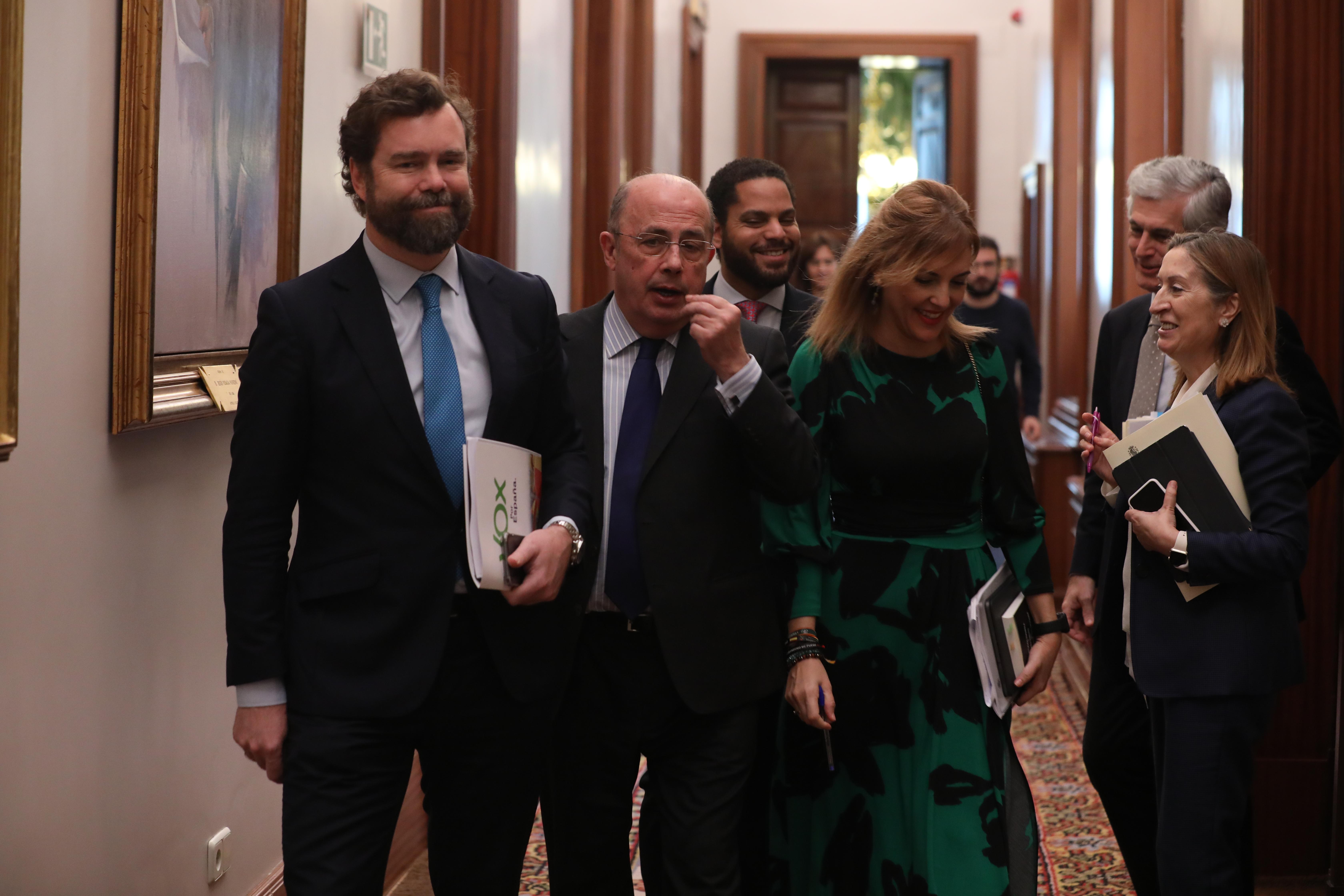 El portavoz de Vox en el Congreso de los Diputados Iván Espinosa de los Monteros. Europa Press