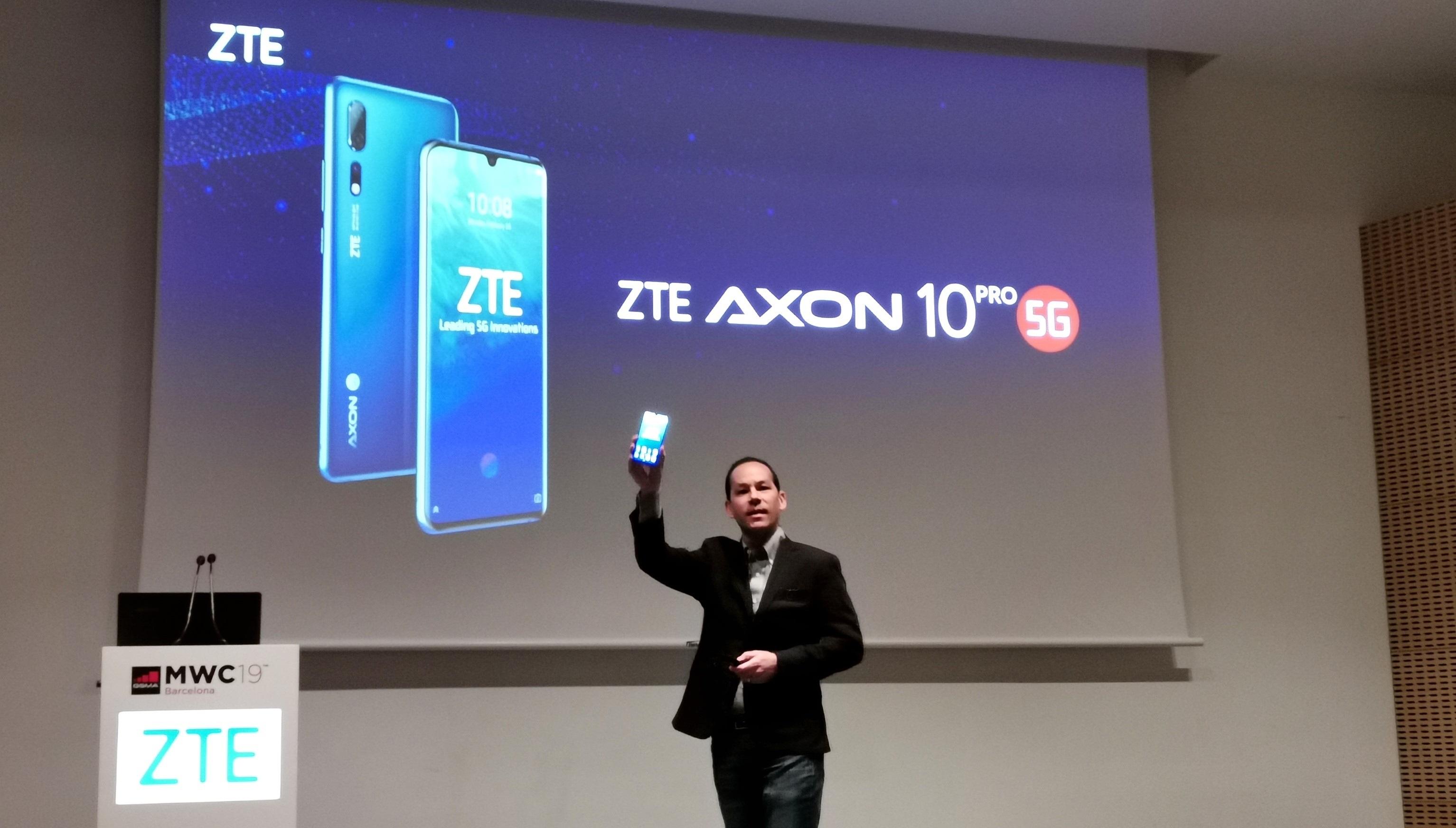 Presentación del ZTE Axon 10 Pro en el MWC 2019 / Europa Press