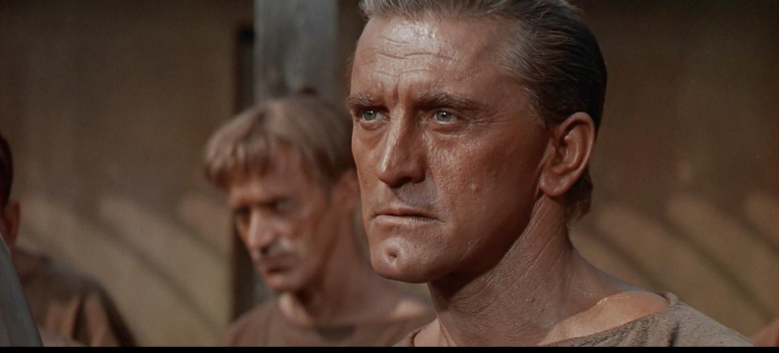 Kirk Douglas en Espartaco