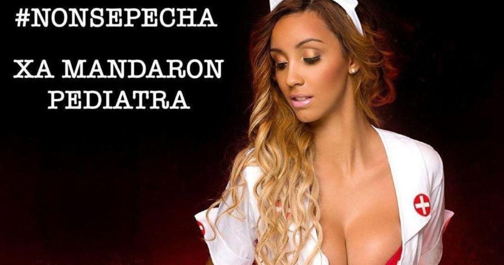 El cartel sexista publicado por un pub de Verín