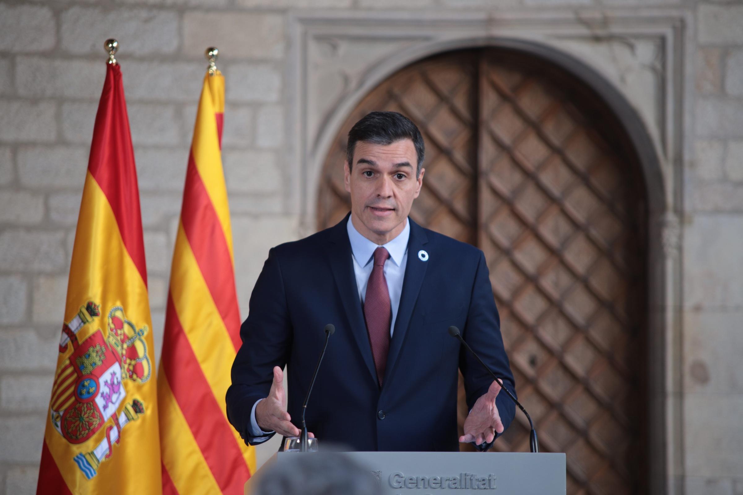 El presidente del Gobierno Pedro Sánchez 