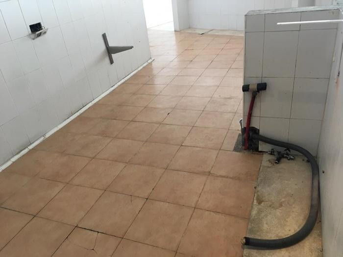 Enchufe de la residencia de mayores de Fuengirola