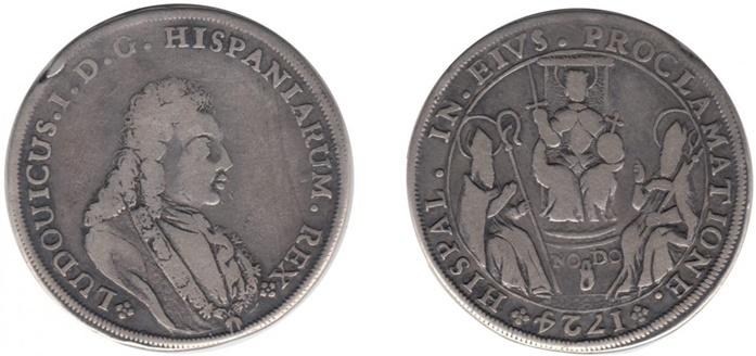 Medalla conmemorativa del nombramiento de Luis I