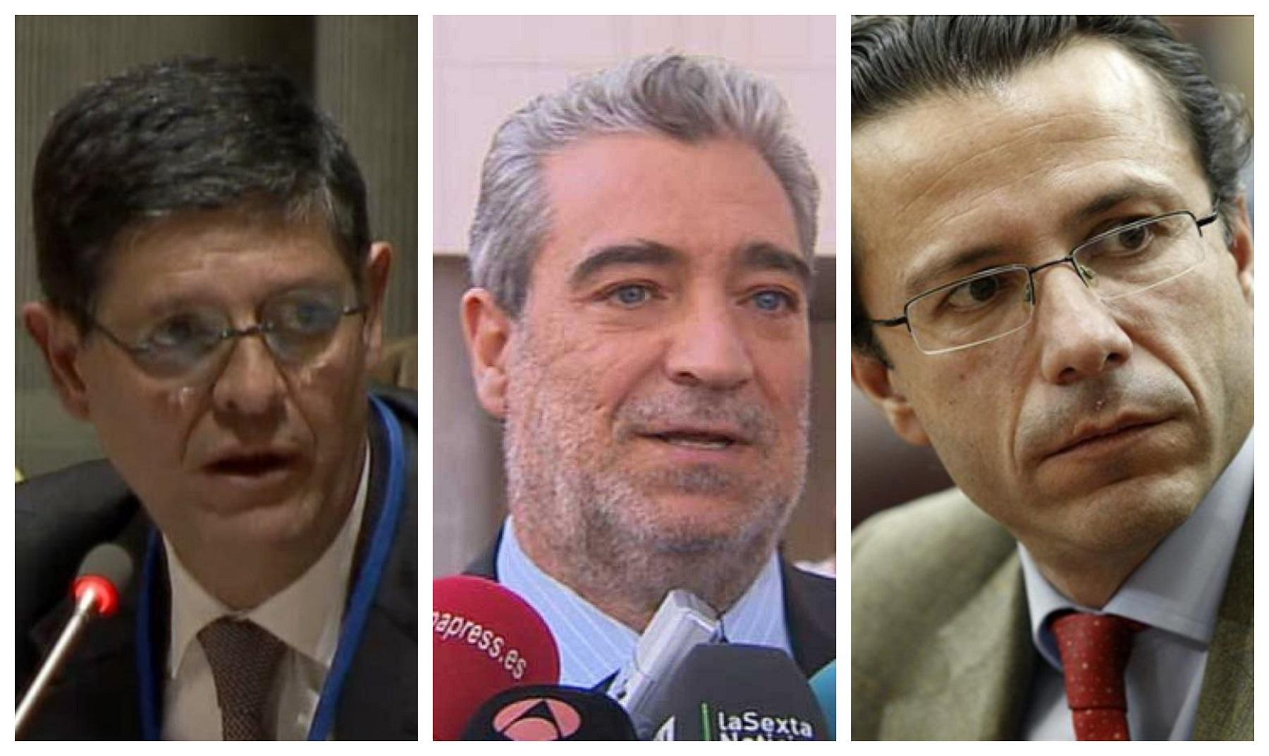 De izquierda a derecha: Alfredo Timermans, Miguel Ángel Rodríguez y Javier Fernández Lasquetty. Fuente: elaboración propia.