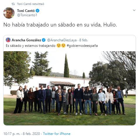 Toni Cantó responde a González Laya