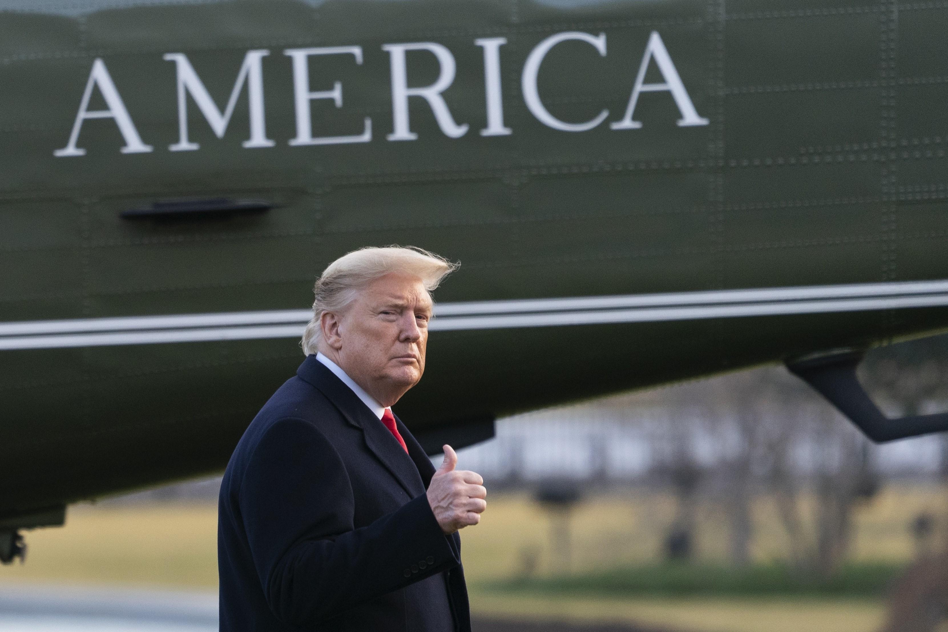 Donald Trump en la Casa Blanca / Europa Press