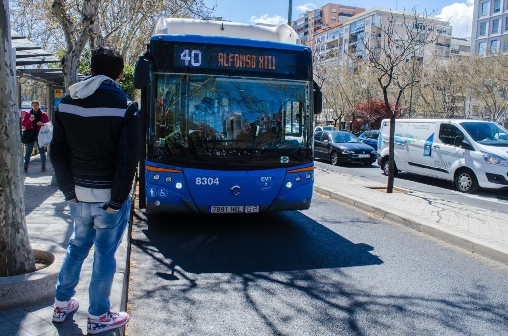 Parada de autobús EMT / Europa Press