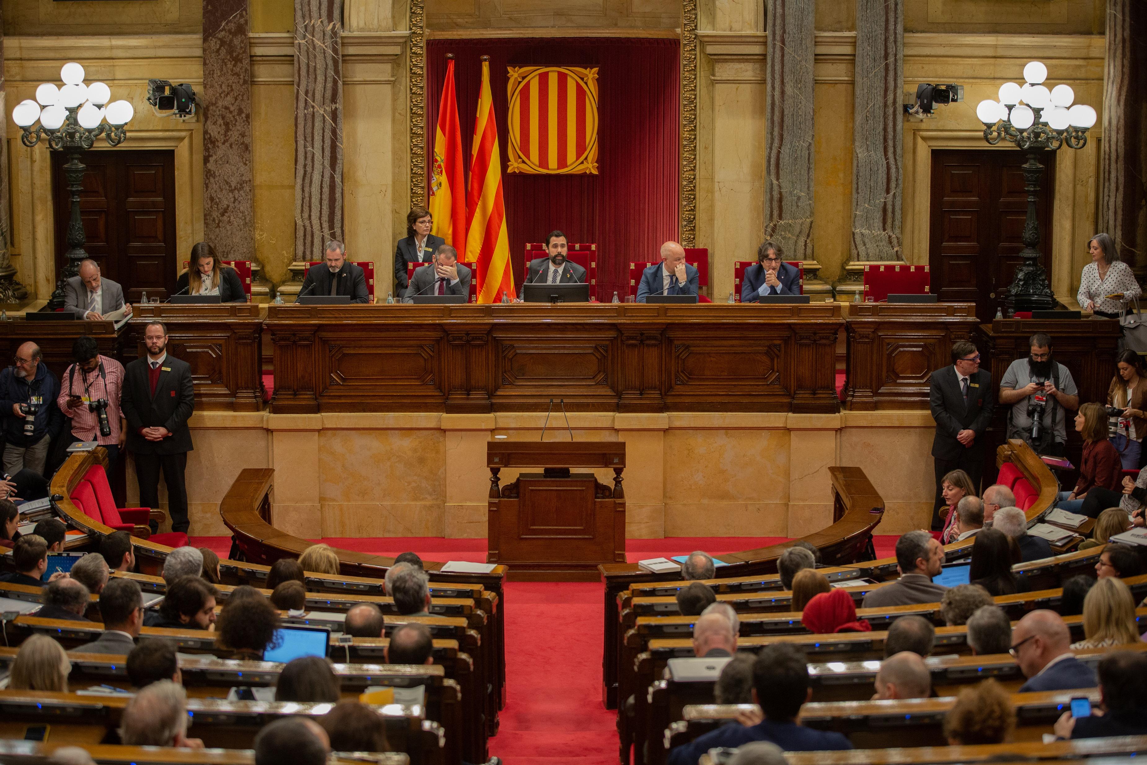 Pleno del Parlament. Europa Press