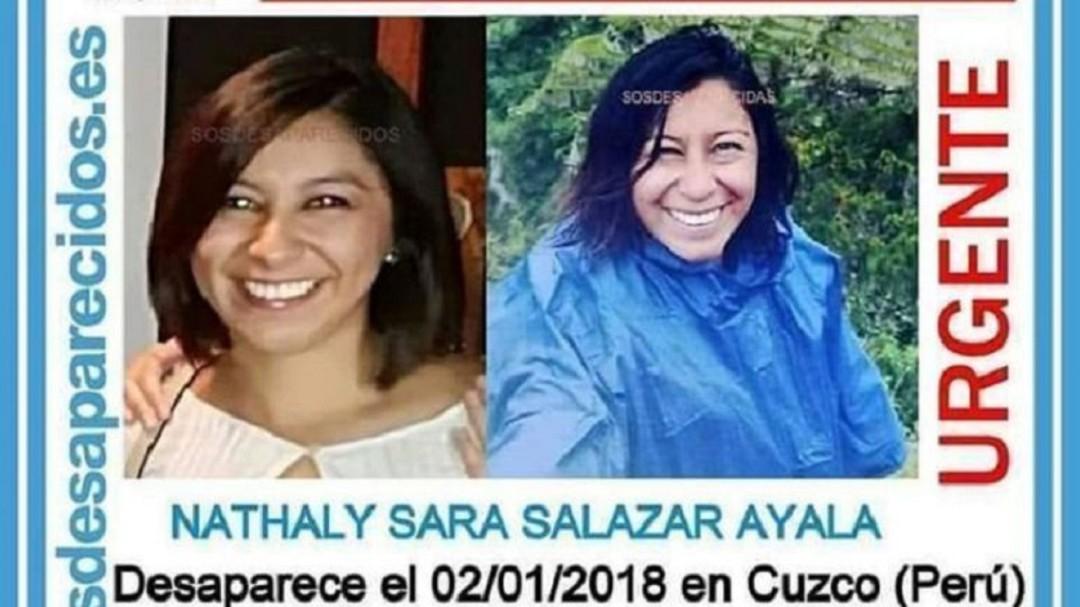 Nathaly Salazar, la joven desaparecida en el Cuzco