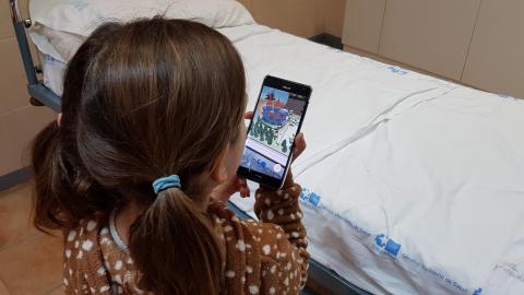 Entamar  usa realidad virtual para hacer más fácil la vida de los niños hospitalizados