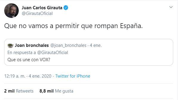 Tuit Girauta Vox