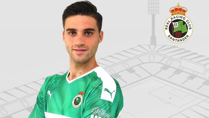 El jugador del Racing de Santander, David Carmona