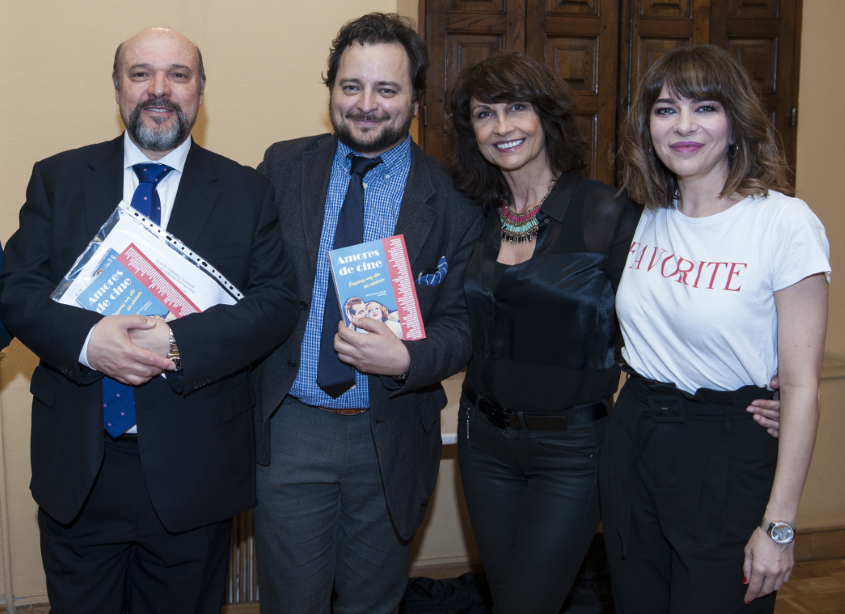 David Felipe Arranz, profesor de la Universidad Carlos III de Madrid, ha coordinado 'Amores de cine. Pasiones más allá del celuloide', que se ha presentado en la víspera de San Valentín