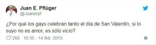 Mensaje de Pflüger. Mensaje de Pflüger.