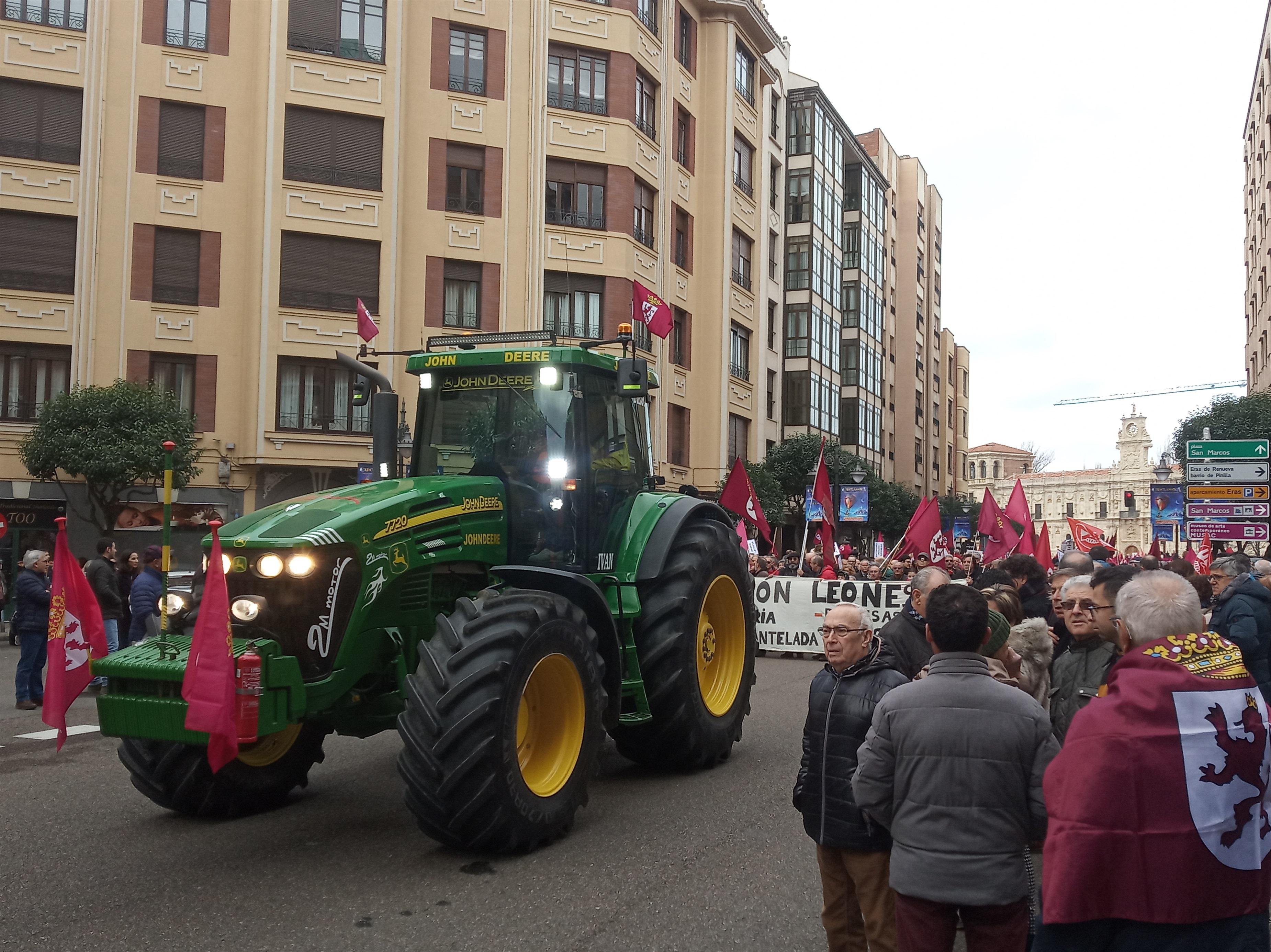 Manifestación por el futuro de León 