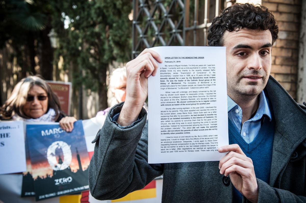 Miguel Hurtado se ha convertido en un referente internacional en la lucha contra la pederastia en el seno de la iglesia católica