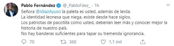 tuit Pablo Fernández