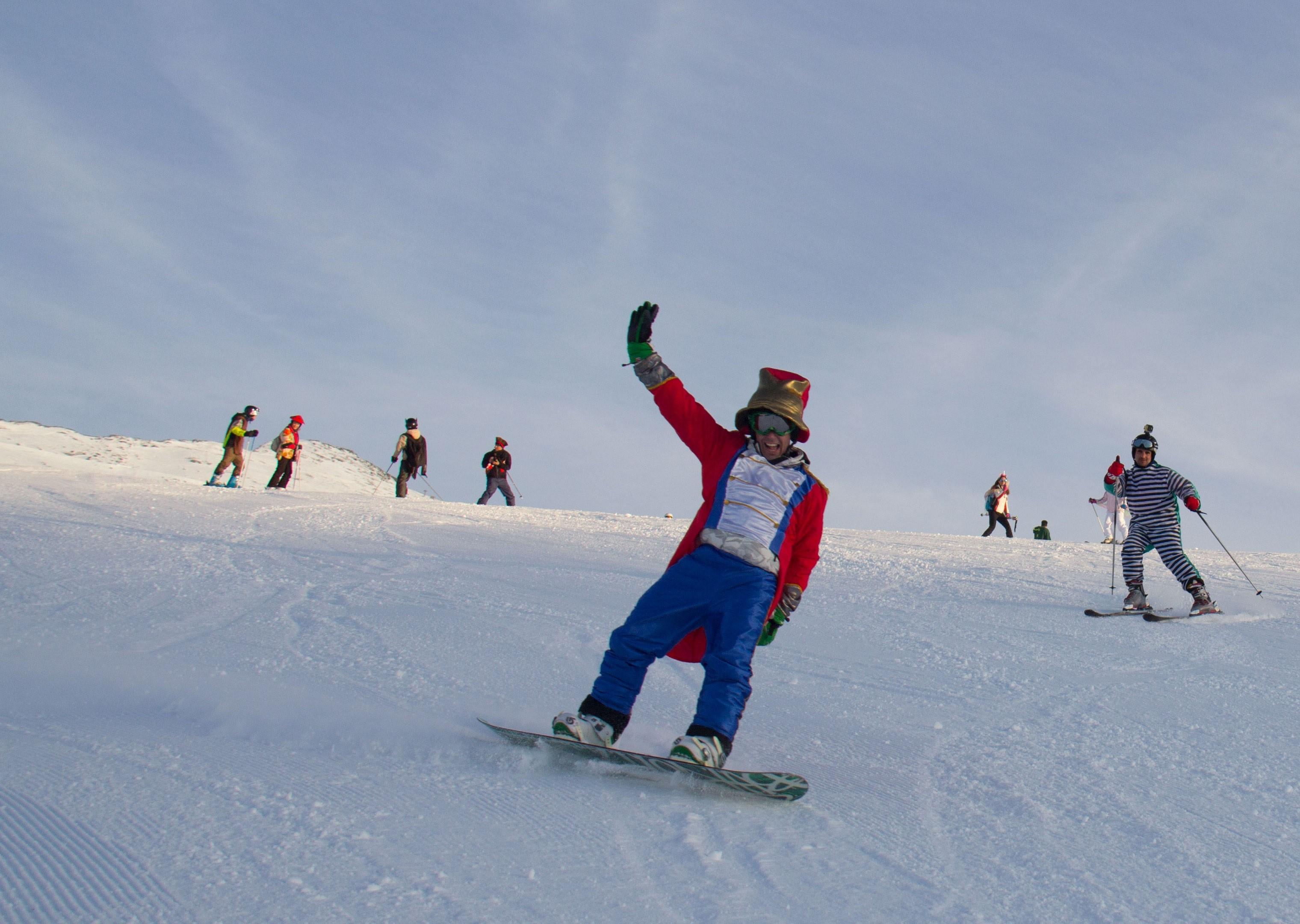 Imagen de la celebración del carnaval 2019 en Sierra Nevada