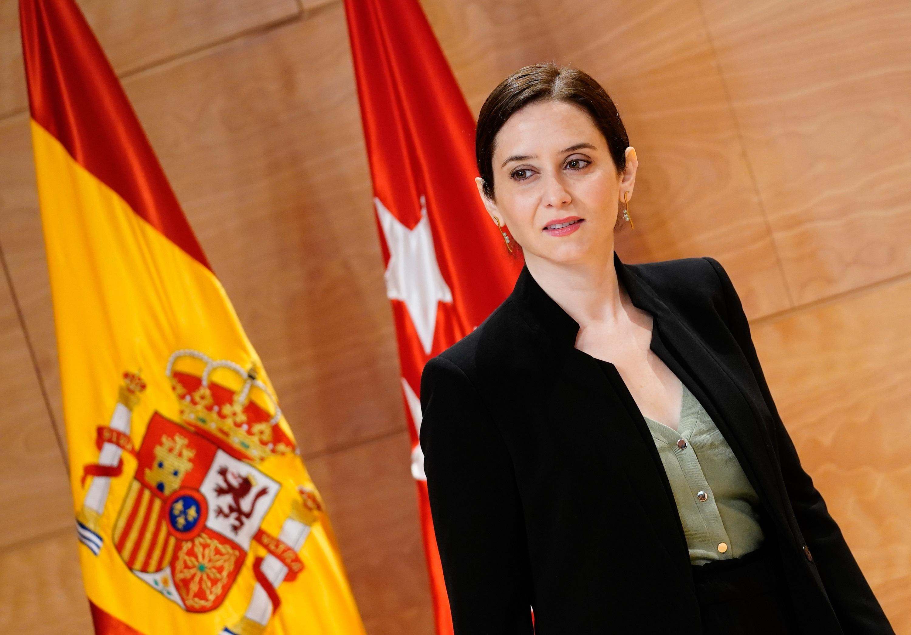 Isabel Díaz Ayuso, presidenta de la Comunidad de Madrid