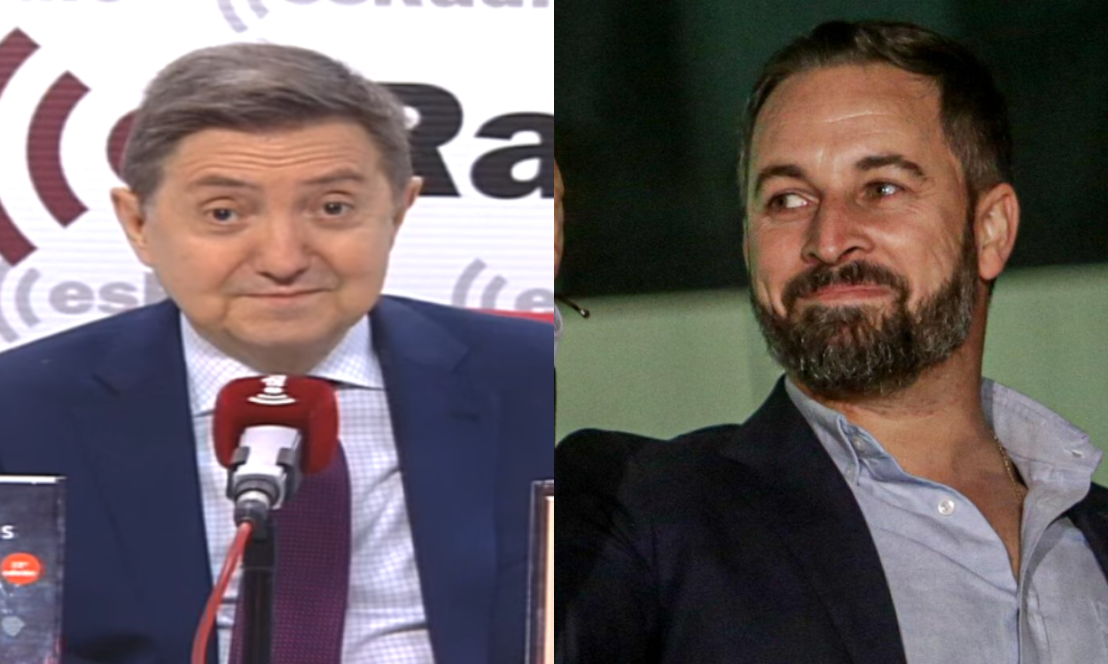 Fotomontaje con imágenes de Federico Jiménez Losantos y Santiago Abascal