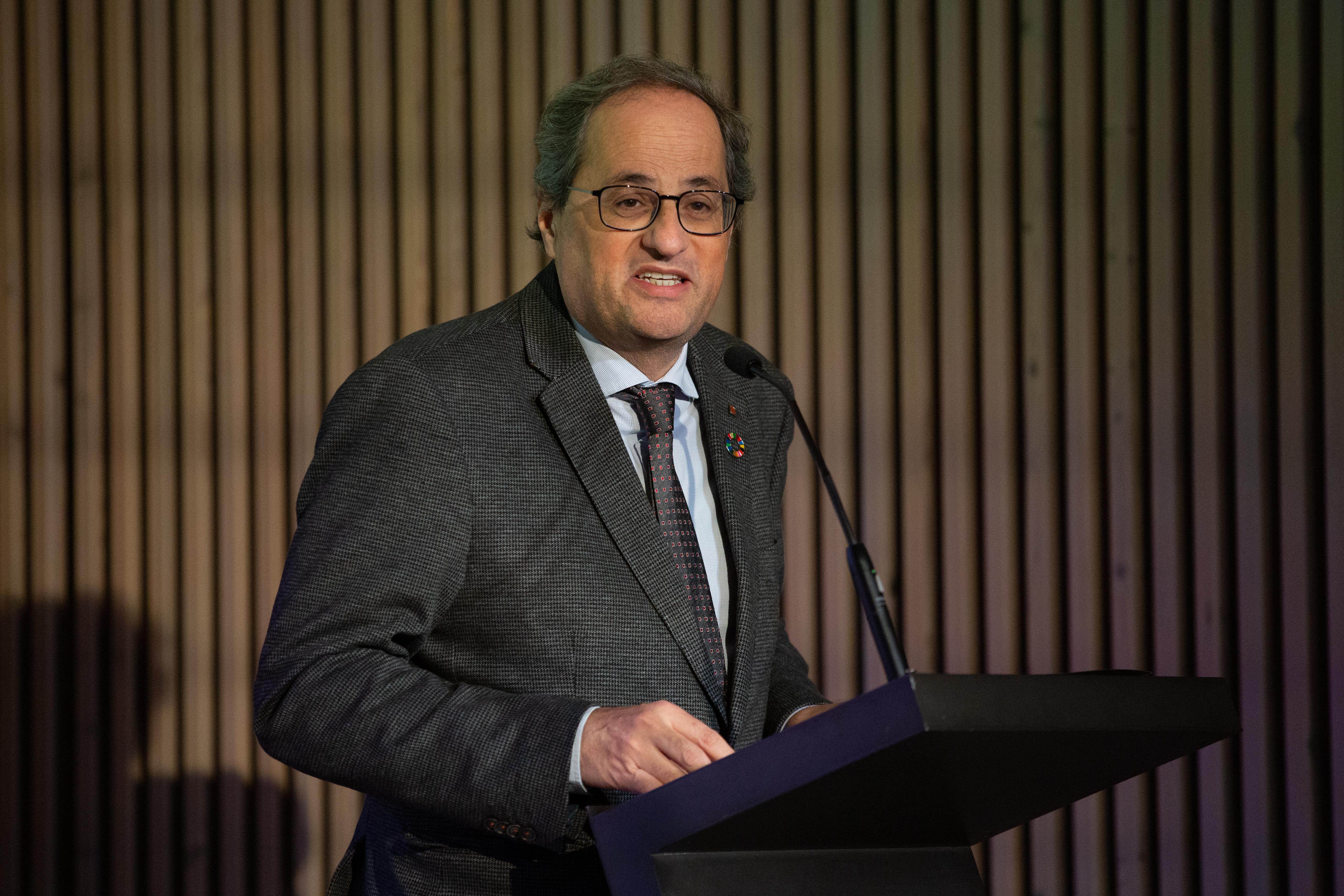 El presidente de la Generalitat Quim Torra