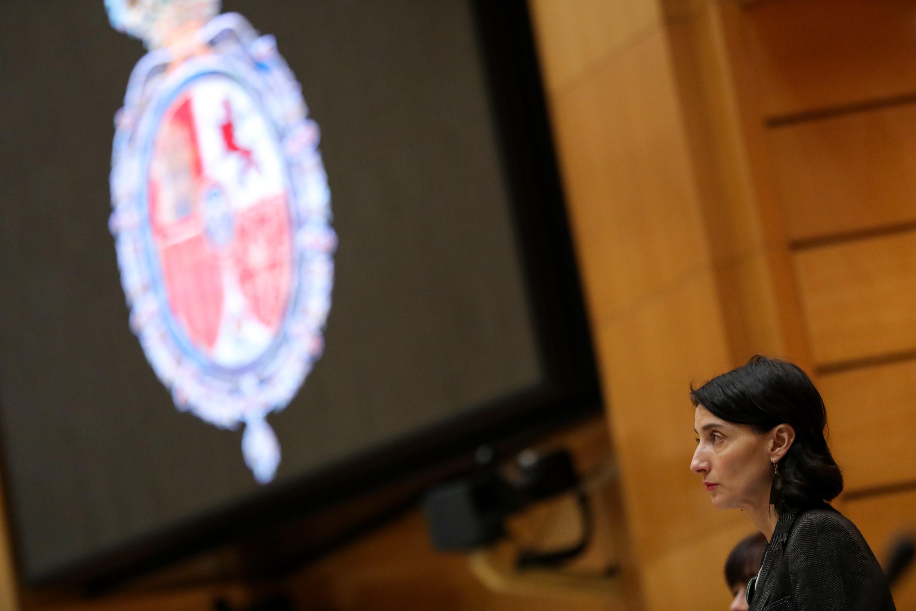 EuropaPress 2644283 La presidenta del Senado Pilar Llop durante la primera sesión de control al Gobierno de coalición PSOE y Unidas Podemos de la XIV Legislatura en el Senado en Madrid (España) 