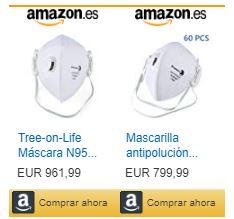 mascarillas mil euros