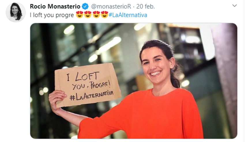 Rocío Monasterio se toma a risa las irregularidades sobre sus lofts