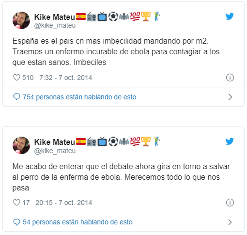Tuits de Kike Mateu Tuits de Kike Mateu