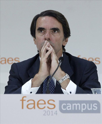 Aznar crea un centro para ser máster de Liderazgo, Gobierno y Gestión Pública