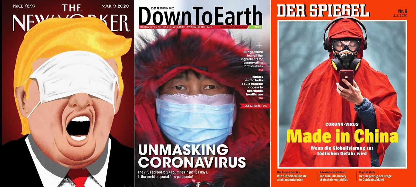 Las portadas de 'The New Yorker', 'Down To Earth' y 'Der Spiegel' / EuropaPress