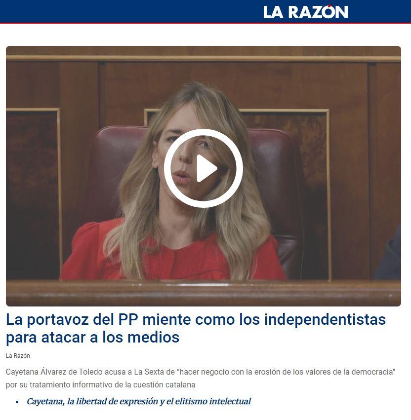 la razon cayetana