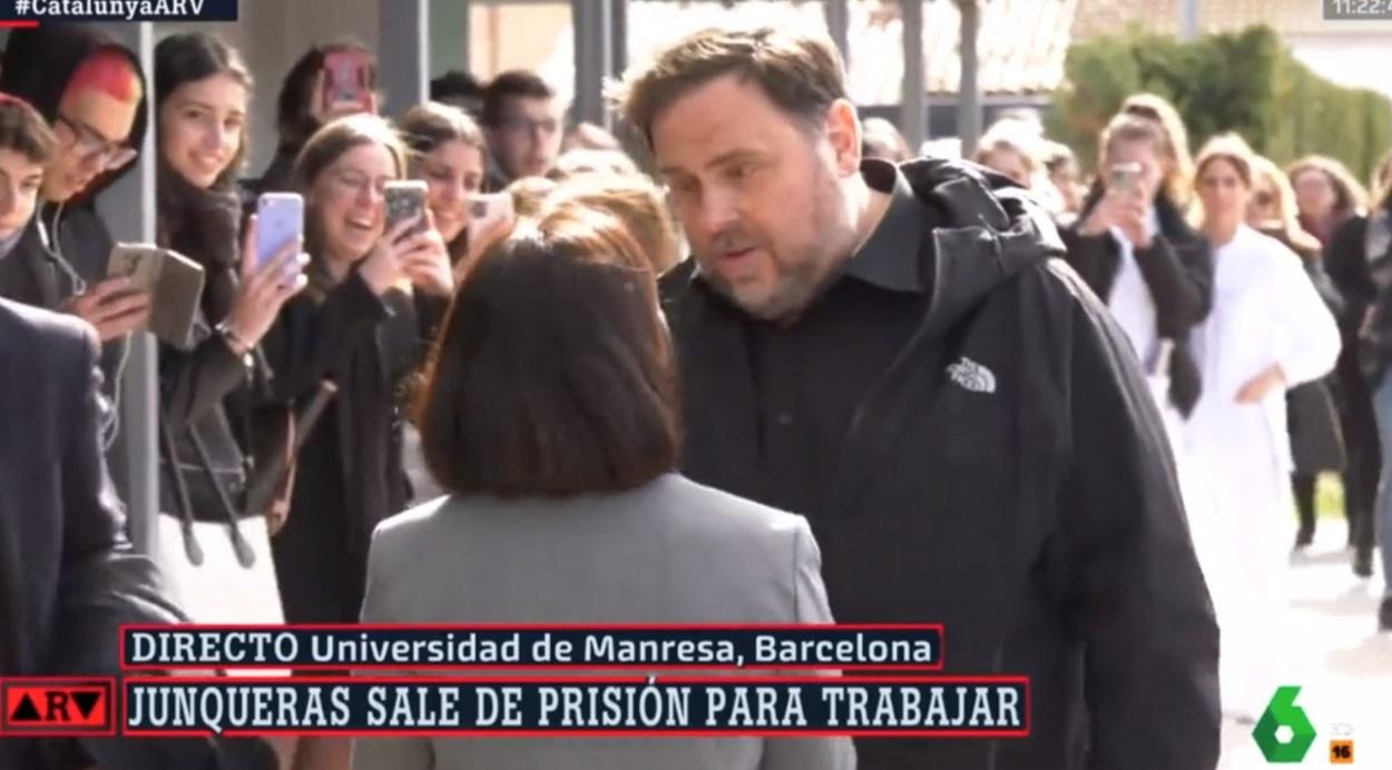 Oriol Junqueras sale de prisión para dar clase