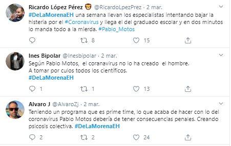 Críticas a Pablo Motos 2 Críticas a Pablo Motos 2