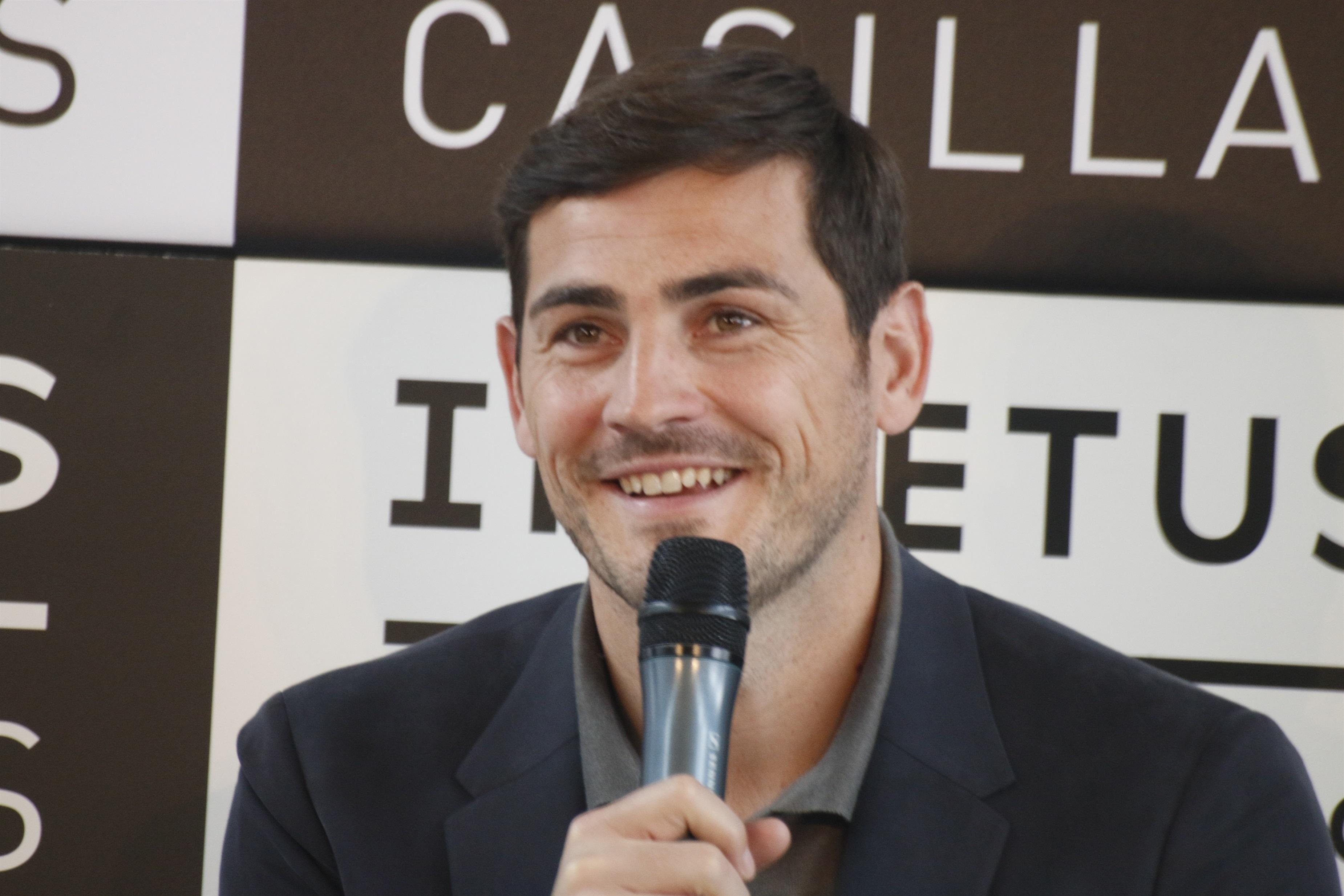 Iker Casillas durante un acto público. EP