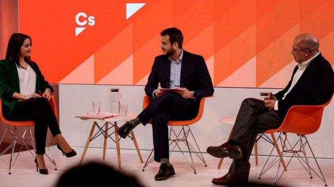 Debate entre los aspirantes a liderar Ciudadanos.