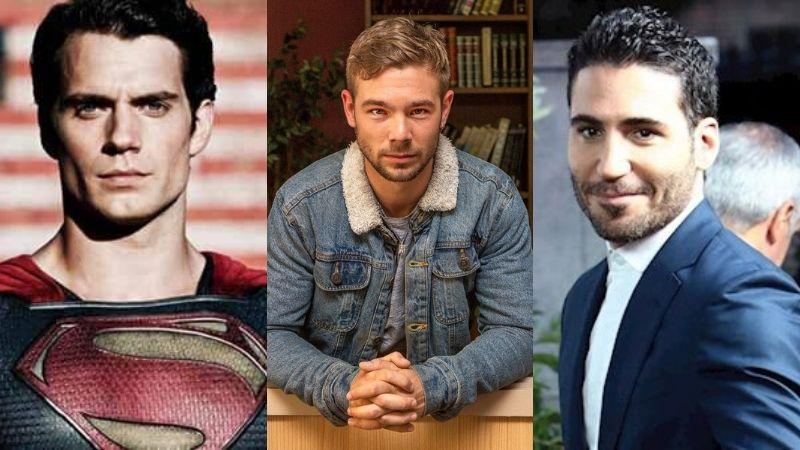 Henry Cavill, Carlos Cuevas y Miguel Ángel Silvestre. 