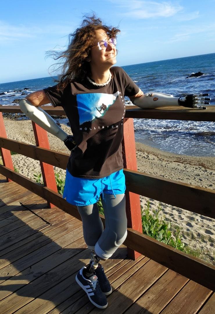 La joven Sarah Almagro La joven Sarah Almagro
