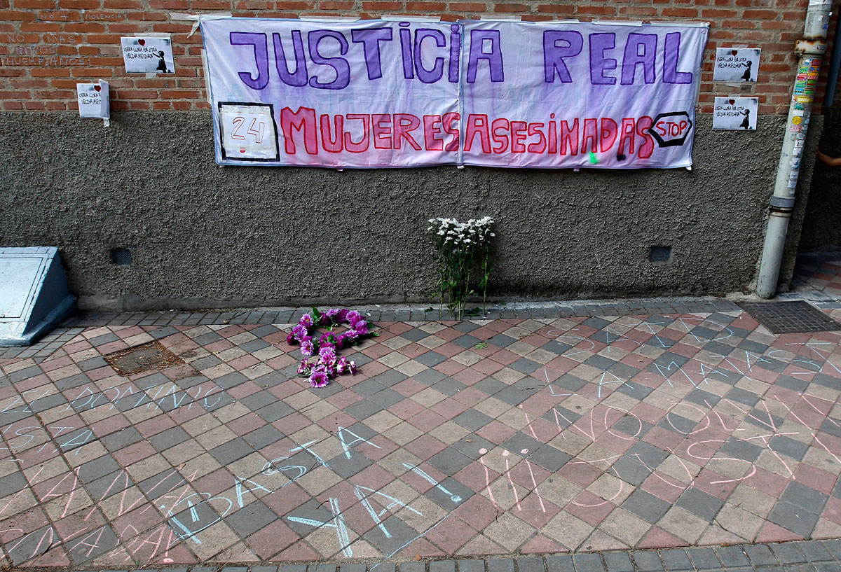 Concentración de protesta ante un caso de violencia machista