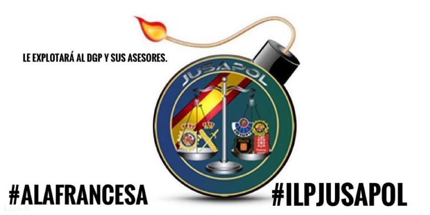 Cartel de Jusapol difundido en las redes sociales